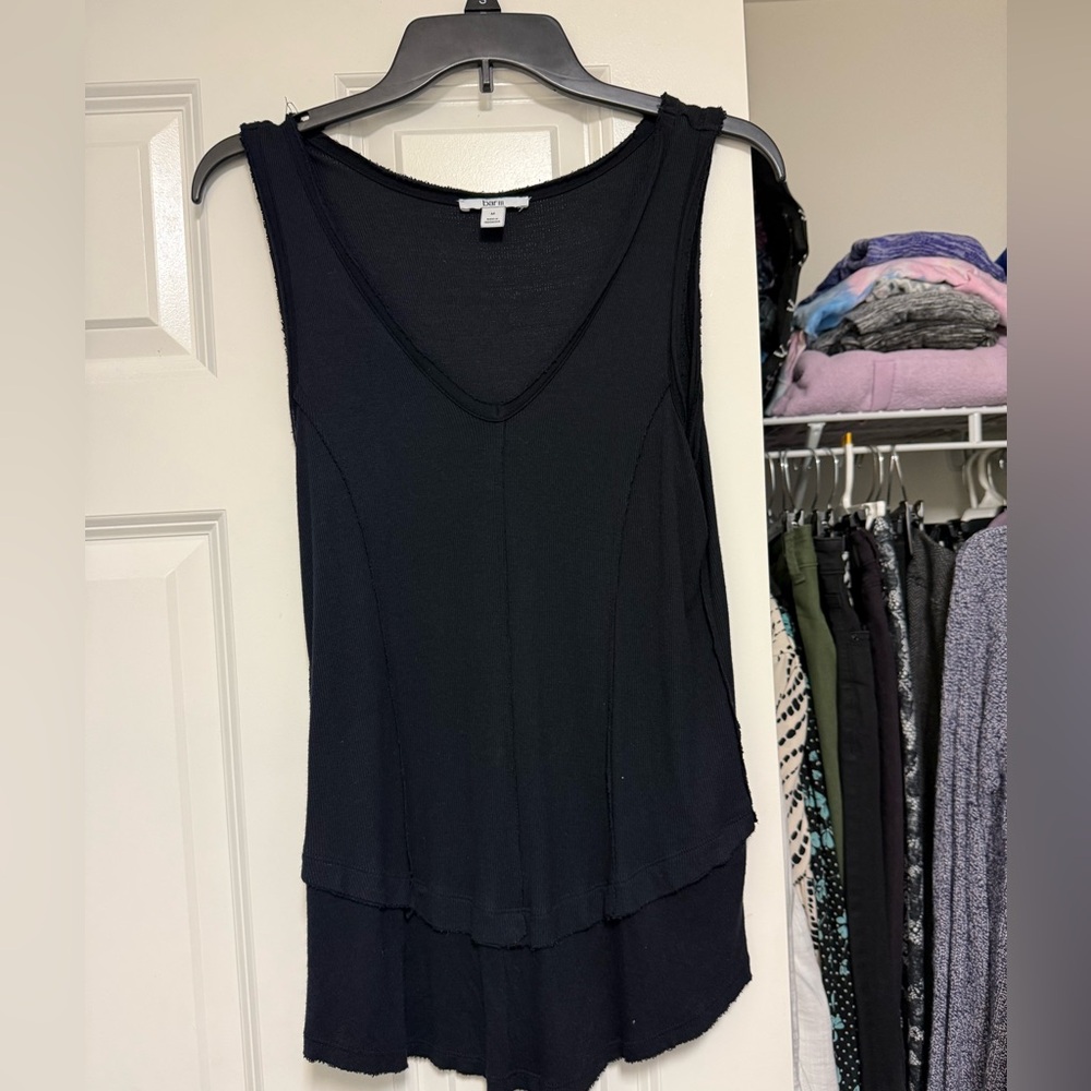 Elegant Black Sleeveless Top